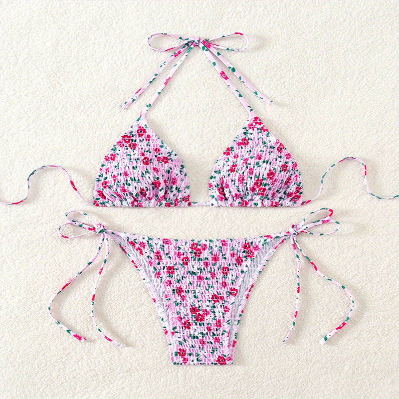 Floral Bikini Set Women's Two-Piece Swimsuit Floral Bikini Set Women's Two-Piece Swimsuit