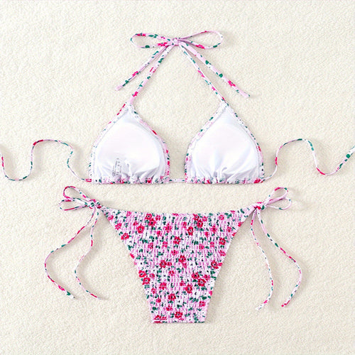 Floral Bikini Set Women's Two-Piece Swimsuit Floral Bikini Set Women's Two-Piece Swimsuit
