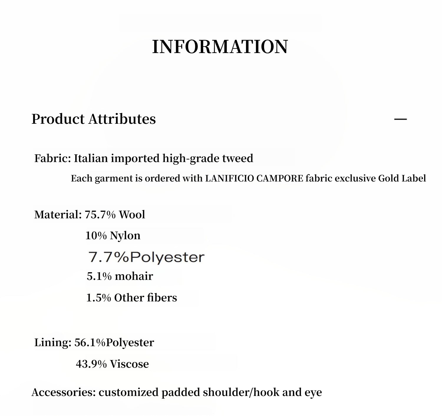 Italian Imported Haute Couture Tailored Tweed Jacket with Gold Buttons