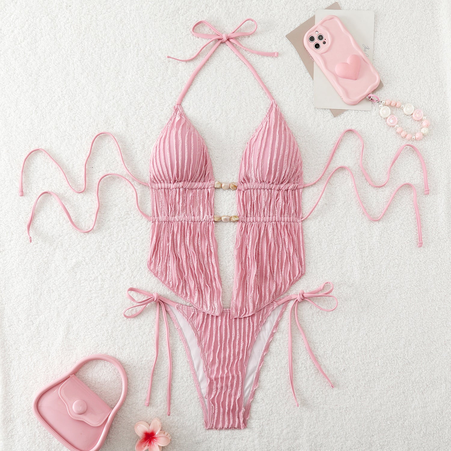Split swimsuit women's swimsuit