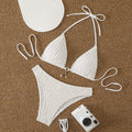 Drawstring Strap Swimsuit Women's Bikini