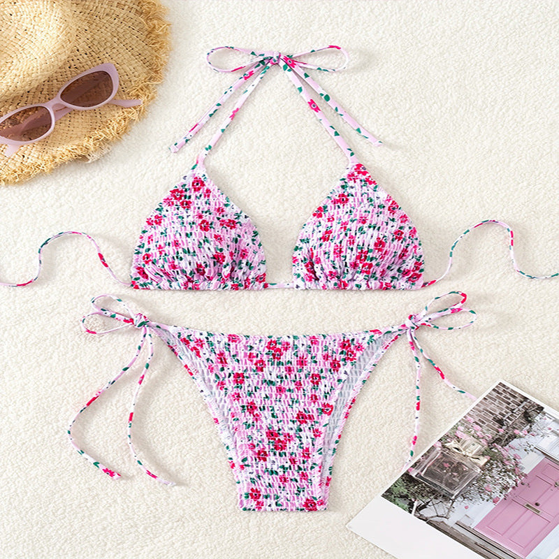 Floral Bikini Set Women's Two-Piece Swimsuit Floral Bikini Set Women's Two-Piece Swimsuit