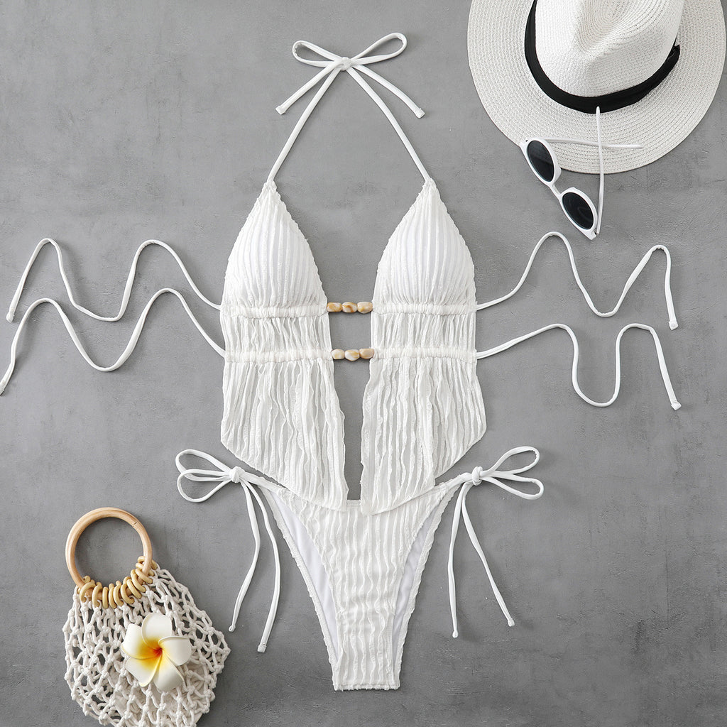 Split swimsuit women's swimsuit