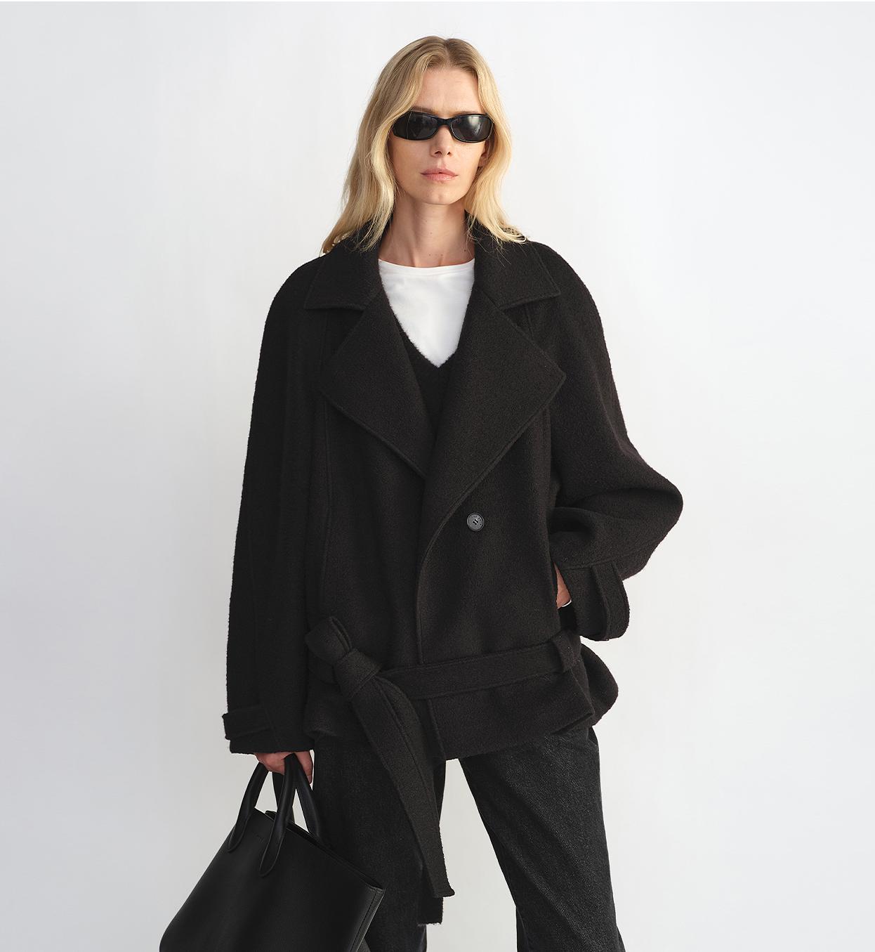 "Warm Cocoon" Italian  Coat